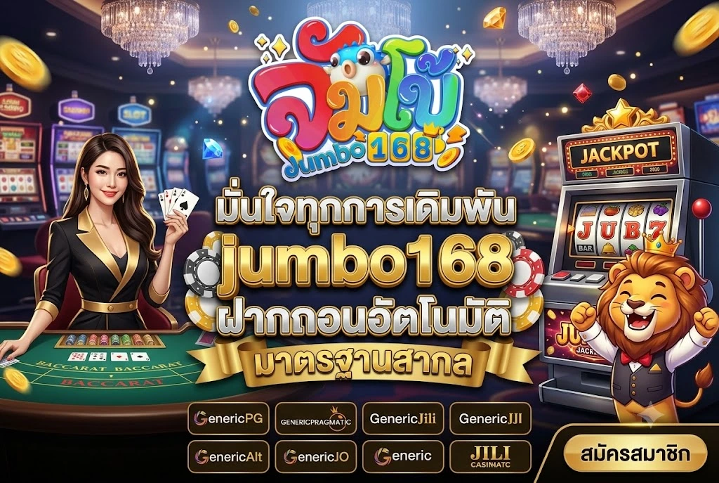 jumbo168 ฝากถอนอัตโนมัติ